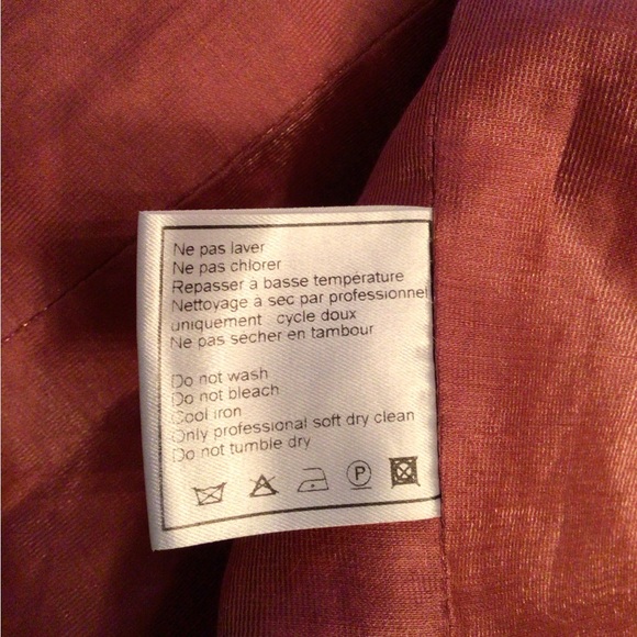 CHANEL Coral Pink Wrap Jacket FR42 (6-8 US). - Picture 5 of 9